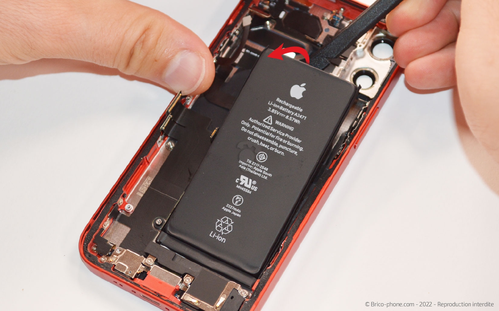 Comment changer le châssis complet sur iPhone 12 Mini photo 4